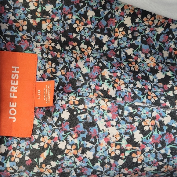 Joe Fresh Light Blue Trench Coat size large - Picture 3 of 5